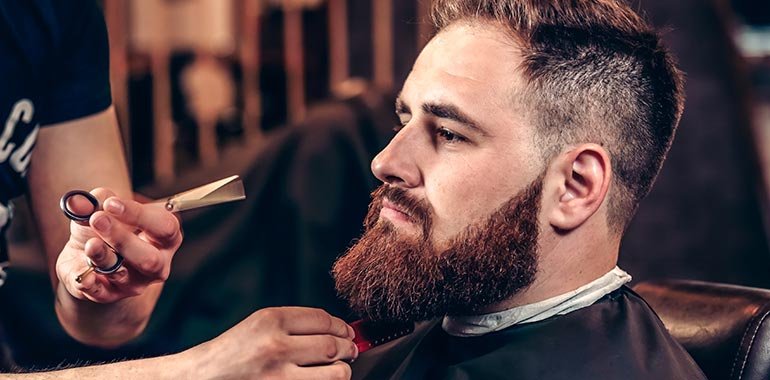 Refreshing trim of your Beard grow grip